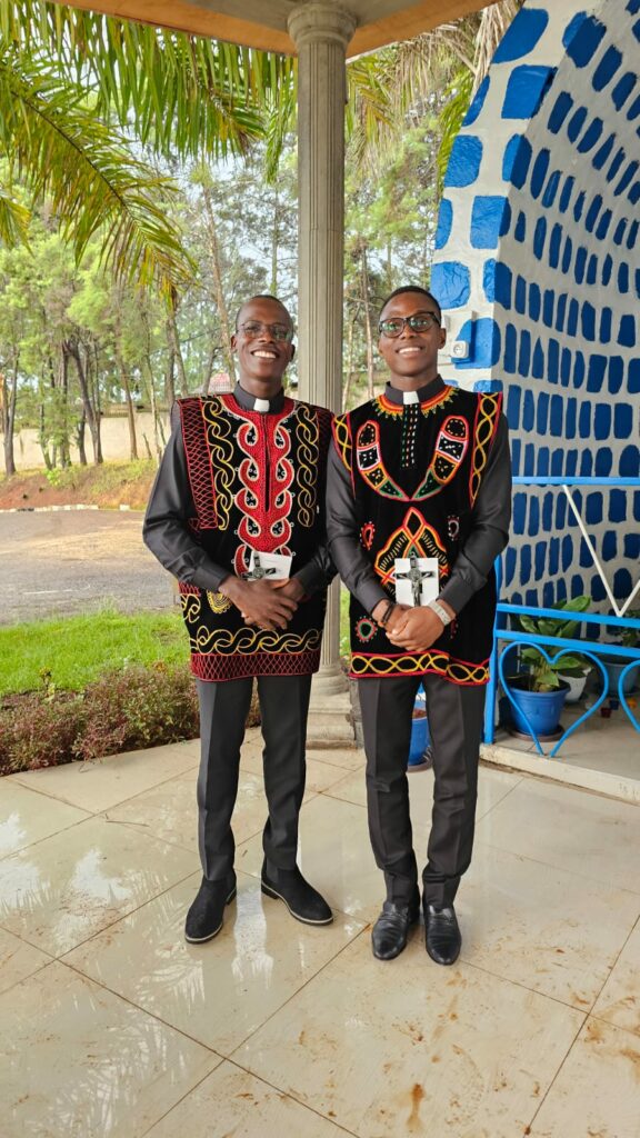 amadeu et moi à l'Ouest du Cameroun précisément au  noviciat Saint Ignace